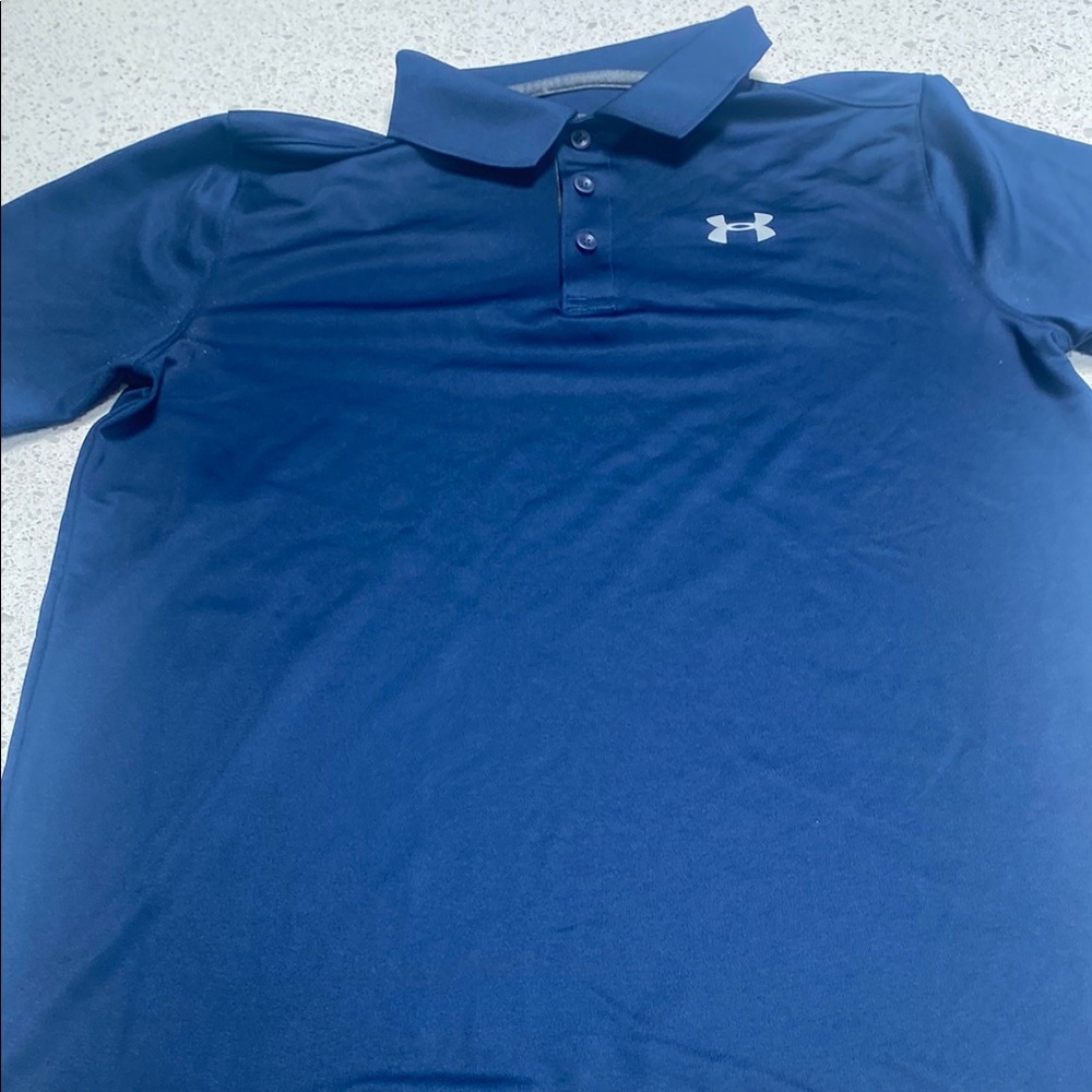 Under Armour Blue Performance Polo Shirt